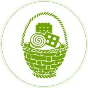 Оригинальная корзина с разными сладостями в Осе